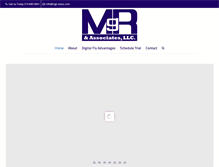 Tablet Screenshot of mgr-assoc.com